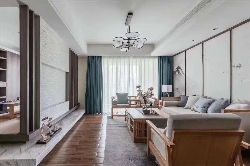 佛山市招商城市主場現(xiàn)代簡約風(fēng)格三居室裝修案例