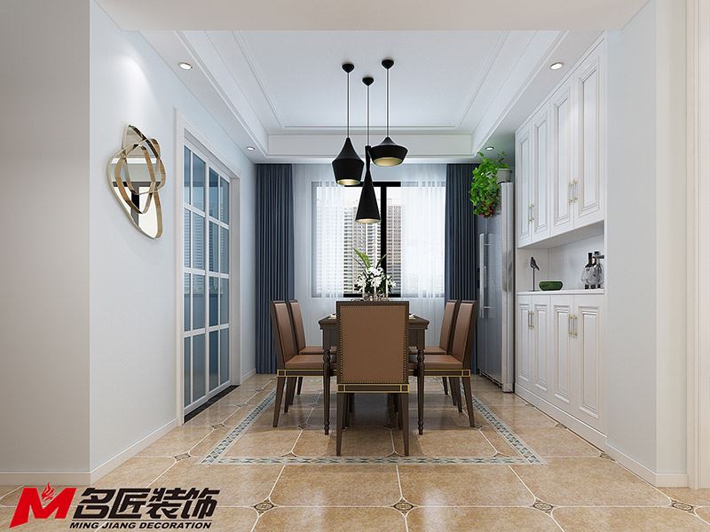 湖州市豐盈花園現(xiàn)代簡約風(fēng)格二居室裝修案例