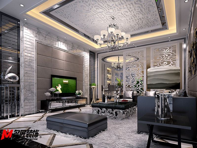 河源市東大錦繡花園現(xiàn)代簡(jiǎn)約風(fēng)格別墅裝修案例